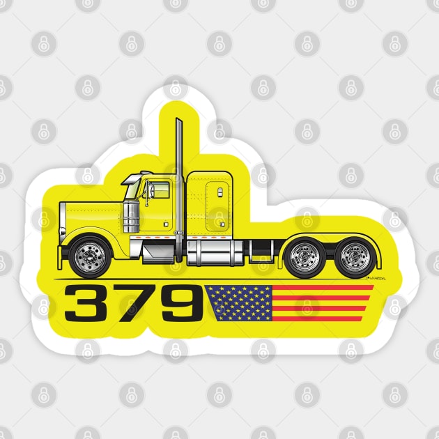 usa 379 Sticker by JRCustoms44